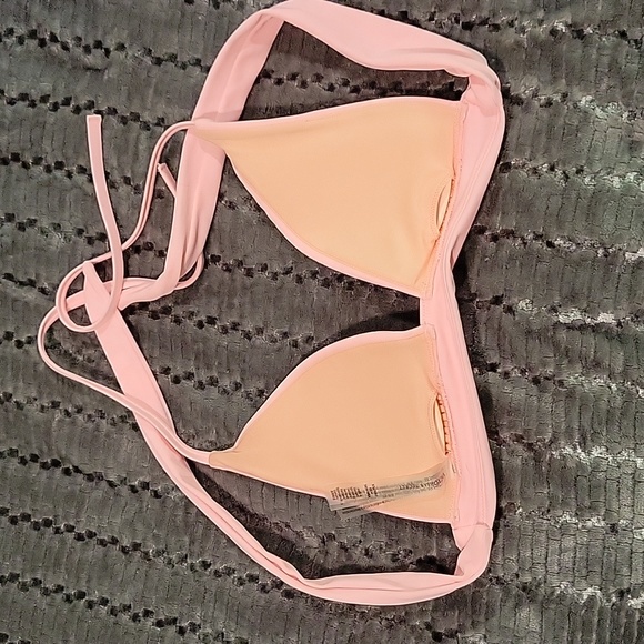 NWOT - Victoria Secret Push Up Halter Swim Top - Picture 2 of 4